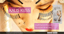 Desktop Screenshot of kalis-kuss.de