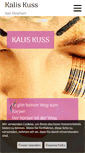Mobile Screenshot of kalis-kuss.de